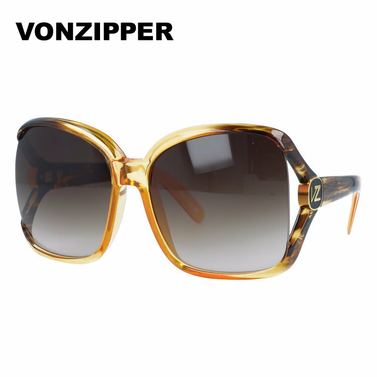 【訳あり】ボンジッパー サングラス ダルマ レギュラーフィット VONZIPPER DHARMA SJJFQDHA TFB 60サイズ ウェリントン（バタフライ）型 アウトレット品 ユニセックス メンズ レディース