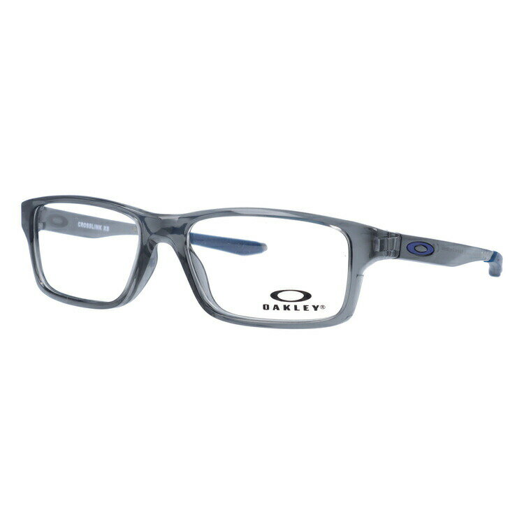 【選べるレンズ15色】【キッズ・ジュニア用】オークリー ライトカラー サングラス OAKLEY CROSSLINK XS クロスリンクXS OY8002-0249 49 レギュラーフィット（調整可能ノーズパッド） スクエア型 子供 ユース レジャー UVカット 伊達 メガネ 眼鏡【海外正規品】