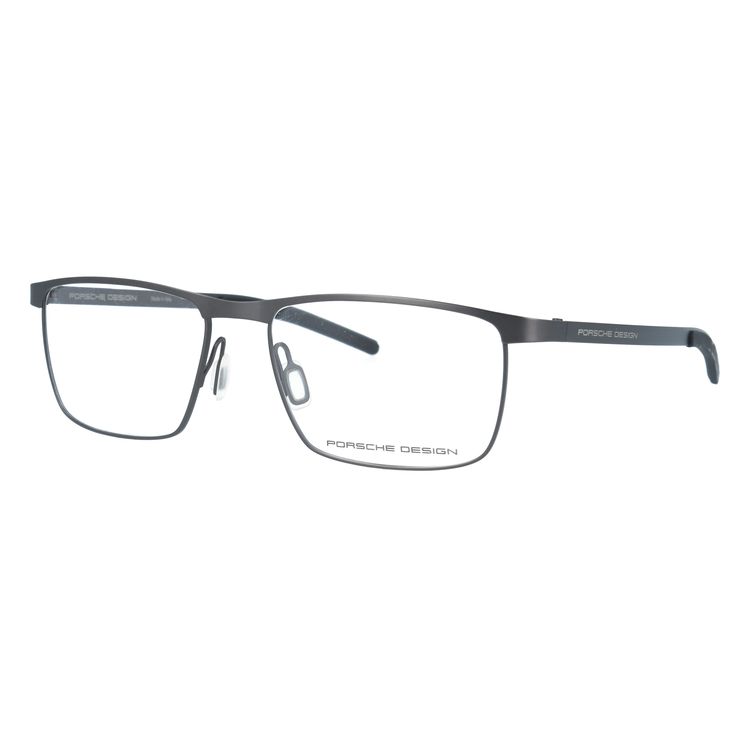 【国内正規品】ポルシェデザイン メガネフレーム 伊達メガネ PORSCHE DESIGN P8378 C 55サイズ スクエア型 ユニセックス メンズ レディース