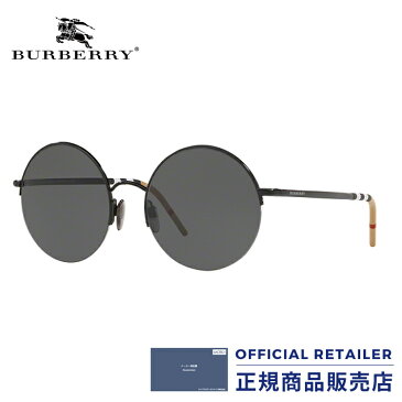 バーバリー サングラス ラウンド BE3101 100187 54サイズBURBERRY BE3101 100187 54サイズサングラス レディース メンズ