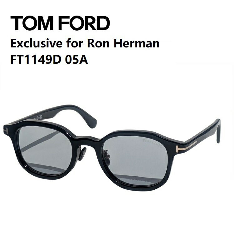 トムフォード 日本企画 サングラス FT1149D-05A 50サイズ ライトグレー Exclusive for Ron HermanTOM FORD FT1149D 05A 50サイズ サングラス レディース メンズ カラーレンズ 【並行輸入品】のサムネイル