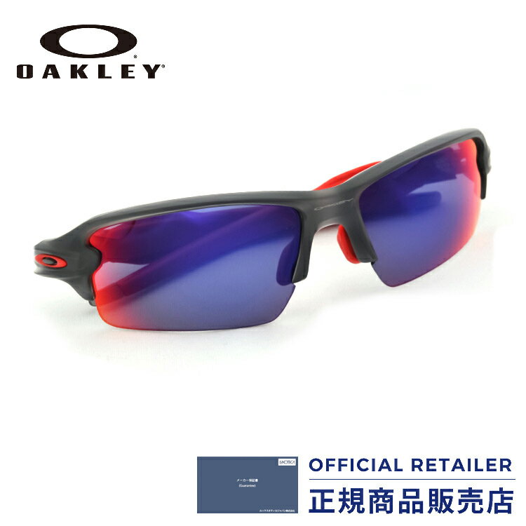 期間限定ポイント最大20倍！オークリー サングラス スポーツサングラスOAKLEY OO9271-03 (A) アジアフィット FLAK 2.0 マットグレースモーク/+Red Iridium レディース メンズ【PT20】