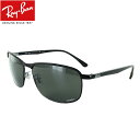 レイバン サングラス 偏光 RB3671CH 186/K8 60 メンズ レディース UVカット Ray-Ban クロマンスレンズ ブラック/ポラライズドダーク...