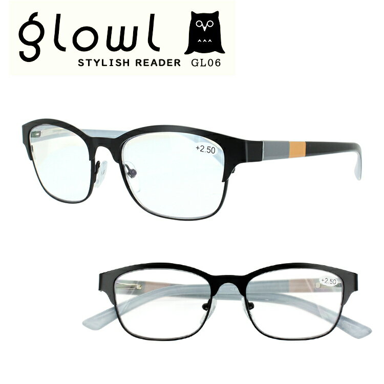 Ϸ  ǥ  ꡼ǥ󥰥饹   glowl ֥å  å 㡼 ƥ GL06 ˥饹  30 40 ɽ ޥ ֥ ץ 糰к ޯ 鴶 Reading Glasses ᥿