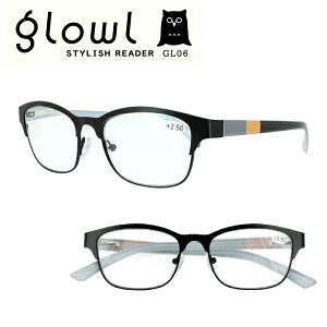 Ϸ  ǥ  ꡼ǥ󥰥饹   glowl ֥å  å 㡼 ƥ GL06 ˥饹  30 40 ɽ ޥ ֥ ץ 糰к ޯ 鴶 Reading Glasses ᥿