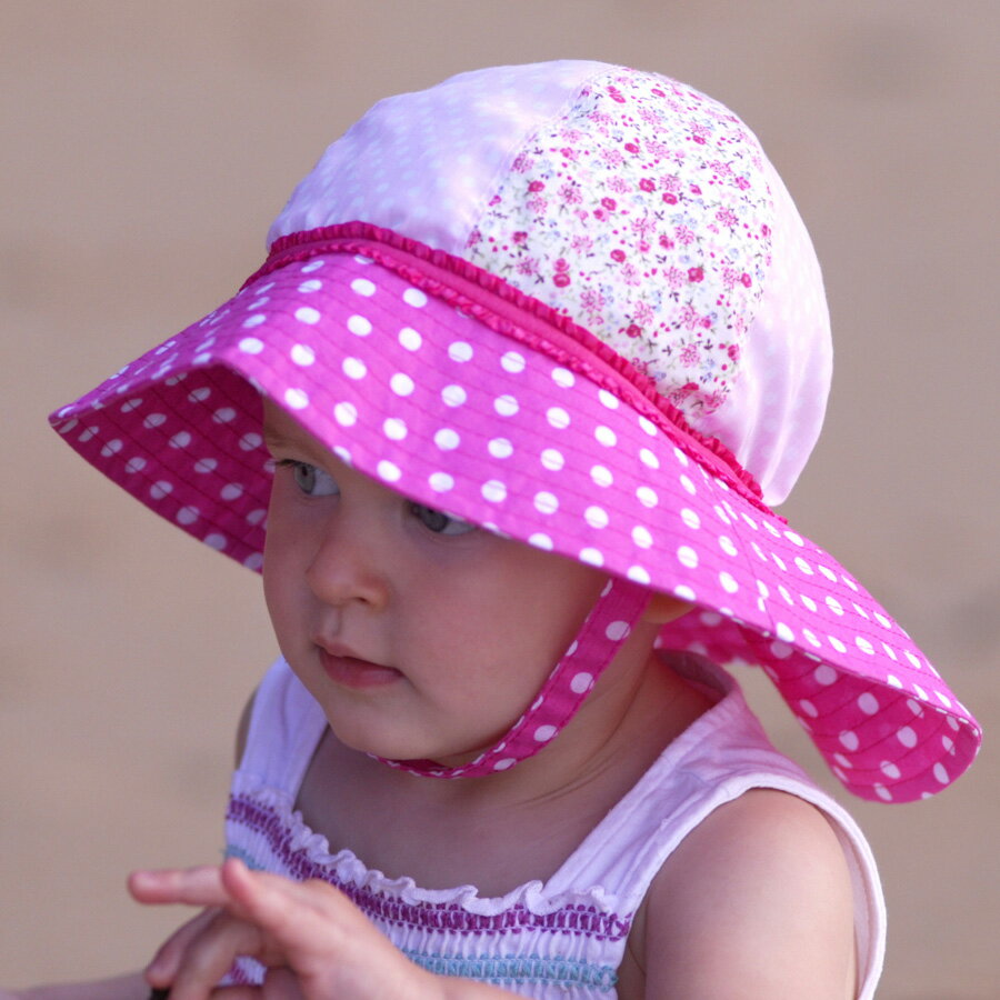 【楽しくお散歩】 春夏 かわいい 花柄 ハット 赤ちゃん フラワー 帽子 赤ちゃん帽子 ベビー キッズ ハット あかちゃん 日よけ ベビー帽子 UV対策 子供用 人気 オシャレ ぼうし こども UVカット…