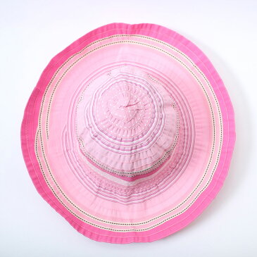 サングローブ(sunglobe)UVカット アウトドアハット:キッズ 子供 ハット HAT 紫外線対策 日焼け対策 日よけ 熱中症予防 ボウシ 帽子 ぼうし つば広 ピンク 52cm〜55cm 4歳〜12歳 通園 通学【女の子 女児 子ども 子供服 ジュニア】おしゃれ uv★