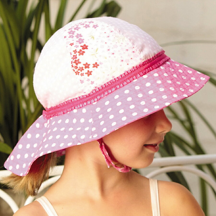 UVカット 帽子（子供用） - キッズ ハット 子供 帽子 女の子 ベビー 帽子 uv キッズ 帽子 あかちゃん 赤ちゃん 帽子 …