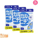 最大2000円クーポン 【3点セット】DHC カルニチン 30日分 追跡可能メール便配送