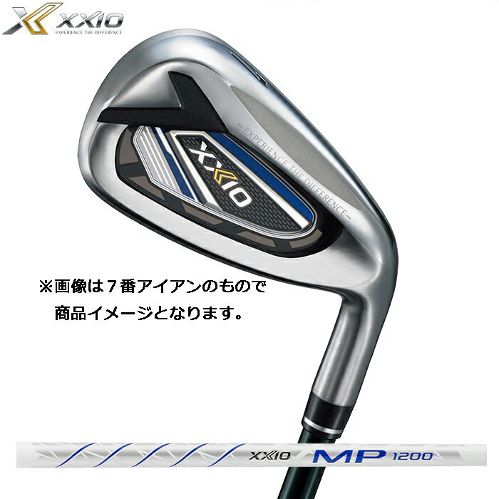 ダンロップ（DUNLOP）　ゼクシオトゥエルブ（XXIO12）アイアンセット　5本セット（＃6〜9．PW）　MP1200カーボンシャフト　ネイビーカラー（日本モデル）