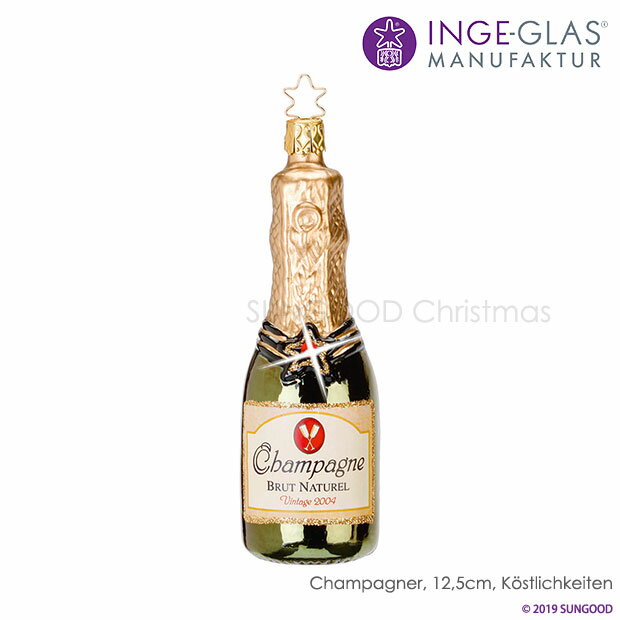 INGE-GLAS ʥ Champagner [G][ѥ][SWAROVSKI ե] DELICIOUS FOREVER饤 ɥ ϥɥᥤ MANUFAKTUR 󥲥饹ޥ˥ե㡼 ꥹޥ 衼å ̲ ꥹޥĥ꡼ 󥰥å sungood 10121S013[G][65]