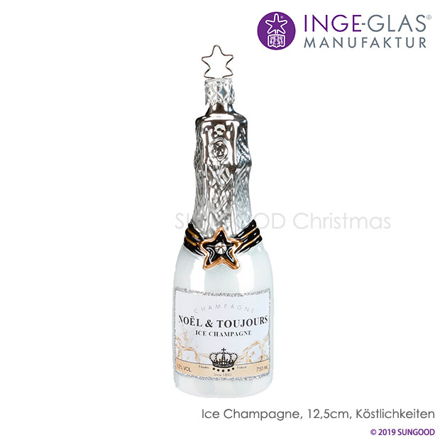 INGE-GLAS ʥ Ice Champagne [G][ѥ][SWAROVSKI ե] DELICIOUS FOREVER饤 ɥ ϥɥᥤ MANUFAKTUR 󥲥饹ޥ˥ե㡼 ꥹޥ 衼å ̲ ꥹޥĥ꡼ 󥰥å 10124S018[G][69]