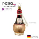 100094 INGE-GLAS(インゲ・グラス)MANUFAKTUR(マニュファクチャー)ドイツ直輸入 ワイン レッド ガラスクリスマス キャンティ トスカー...