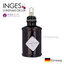 100100 INGE-GLAS(インゲ・グラス)MANUFAKTUR(マニュファクチャー)ドイツ直輸入 ジン ブラック ガラスクリスマス 北欧 ボトル お酒 ...