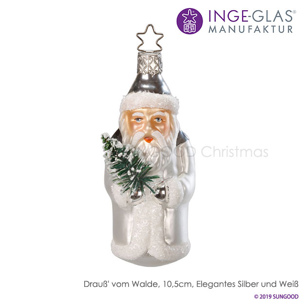 INGE-GLAS I[ig Draus' vom Walde [I][X̎_] Elegant silver and whiteC YhCc nhCh MANUFAKTUR CQOX}jt@N`[ NX}X [bp k NX}Xc[ TObh sungood 10063S014[I][56]