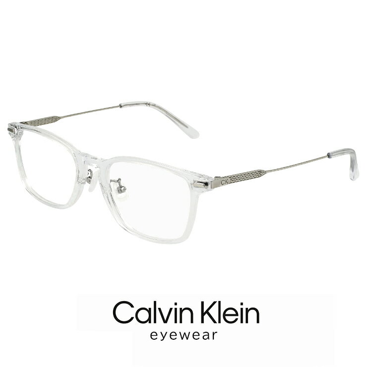 カルバンクライン メガネ ck23531lb-970 calvin klein 眼鏡 【 度付き 対応 無料 】 度入り 度なし ダテ眼鏡 クリアサングラス 老眼鏡 対応可能 ck23531lb 970 ウェリントン 型 コンビネーション 透明 クリア フレーム メンズ レディース めがね カルバン・クライン