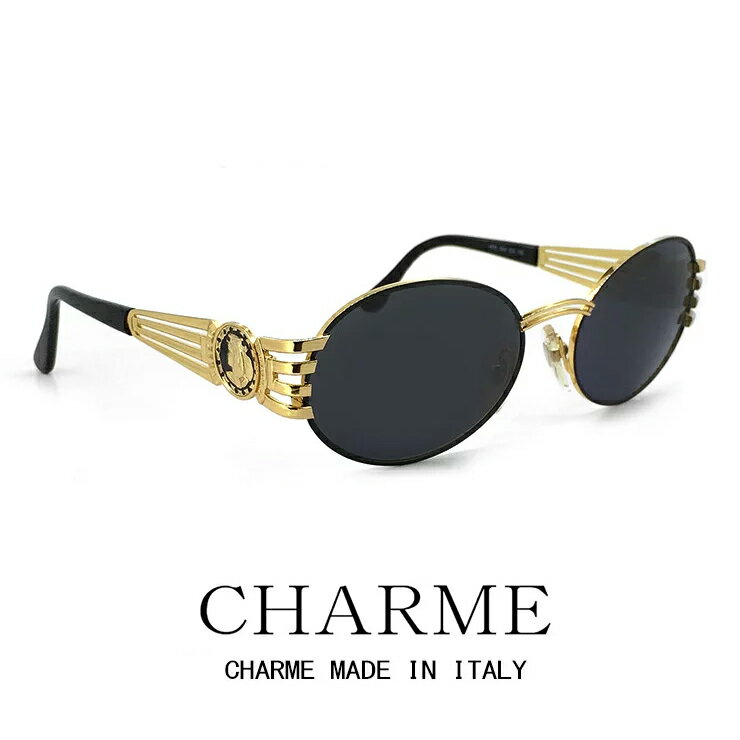 Rakuten - CHARME (シャルム) サングラス 7522-103 レトロ ヴィンテージ クラシック メンズ レディース ラウンド オーバル