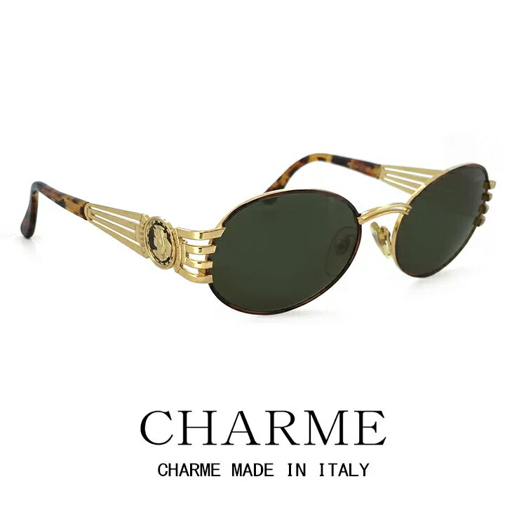 CHARME (シャルム) サングラス 7522-120 レトロ ヴィンテージ クラシック メンズ レディース ラウンド オーバル