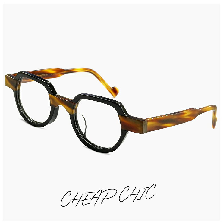 ����Ū �ᥬ�� CHEAP CHIC cc5022 BR/BK [ ���դ�,��ã�ᥬ��,���ꥢ���󥰥饹,Ϸ��� �Ȥ����б���ǽ ] ��� ��� ��ǥ����� ...