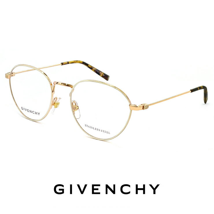 GIVENCHY メガネ ジバンシー 眼鏡 gv0139 y3r [ 度付き,ダテ眼鏡,クリアサングラス,老眼鏡 として対応可能 ] ジバンシイ ジバンシィ 度あり レディース メンズ ユニセックス モデル おしゃれ かわいい ボストン 型 メタル フレーム 丸眼鏡 丸メガネ