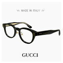 GUCCI グッチ メガネ 【 度付き 又は 伊達レンズ 無料 】 GG1470OJ 001 眼鏡 度あり ダテ眼鏡 クリアサングラス 老眼鏡 として対応可能 メンズ レディース ユニセックス モデル ボストン 型 フレーム ブラック 黒ぶち 黒縁 カラー 正規品 Made In ITALY ジャパンフィット