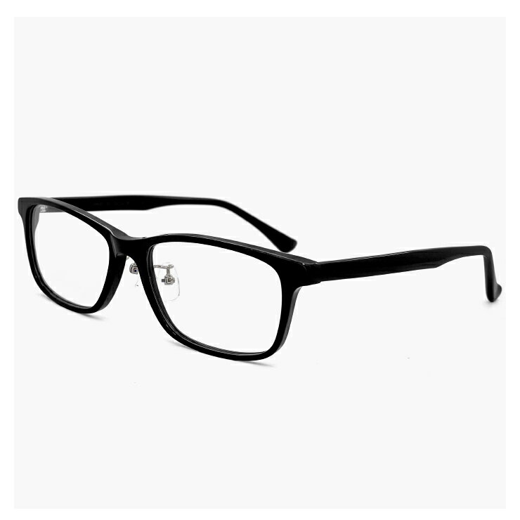 メンズ 日本製 鯖江 メガネ laulea 眼鏡 la4048 bk [ 度付き,ダテ眼鏡,クリアサングラス,老眼鏡 として対応可能 ] 度入り ラウレア スクエア ウェリントン 型 フレーム MADE IN JAPAN 黒縁 黒ぶち カラー