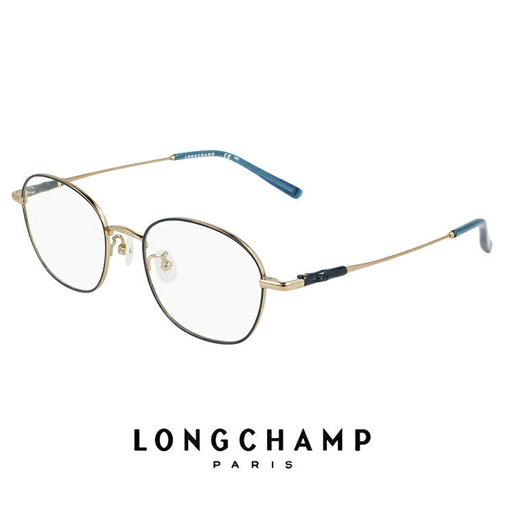 LONGCHAMP\\\' - レディース ロンシャン メガネ lo2540lbj 724 51mm longchamp 眼鏡 [ 度付き,ダテ眼鏡,クリアサングラス,老眼鏡 として対応可能 ] 度入り 度あり かわいい おしゃれ 軽量 チタン フレーム FEMALE TITANIUM アジアンフィット モデル ゴールド カラー フレーム