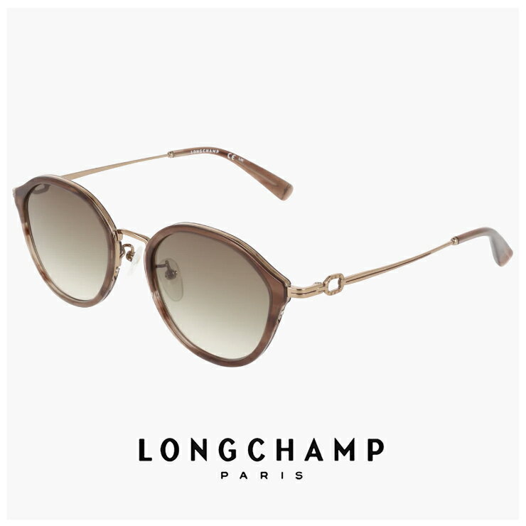 LONGCHAMP\\\\\\\' - レディース ロンシャン サングラス lo770slbj-238 longchamp 女性用 UVカット UV400 紫外線対策 ボストン 型 アセテート フレーム BROWN HORN カラー