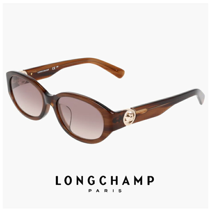LONGCHAMP\\\' - レディース ロンシャン サングラス lo797slbj n 238 53mm longchamp 女性用 UVカット UV400 紫外線対策 アセテート フレーム BROWN HORN ブラウン カラー