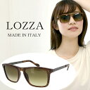 LOZZA ロッツァ サングラス ミラーレンズ イタリア製 ジャパンフィットモデル sl4036-935 PESSOA メンズ レディース UVカット レンズ 紫外線対策 おしゃれ 人気 ウェリントン型 プレゼントに