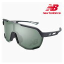 ニューバランス スポーツサングラス NB08101 c03 New Balance サングラス NB-08101X [ ゴルフ ランニング 自転車 バイク テニス アウトドア ] newbalance メンズ レディース 1枚レンズ シールド型 フレーム ミラーレンズ [別売り インナーフレームで 度付きサングラス 対応]