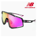 ニューバランス スポーツサングラス NB08102 c02 New Balance サングラス NB-08102X [ ゴルフ ランニング 自転車 バイク テニス アウトドア ] newbalance メンズ レディース 1枚レンズ シールド型 フレーム ミラーレンズ [別売り インナーフレームで 度付きサングラス 対応]