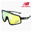 ニューバランス スポーツサングラス NB08102 c05 New Balance サングラス NB-08102X [ ゴルフ ランニング 自転車 バイク テニス アウトドア ] newbalance メンズ レディース 1枚レンズ シールド型 フレーム ミラーレンズ [別売り インナーフレームで 度付きサングラス 対応]