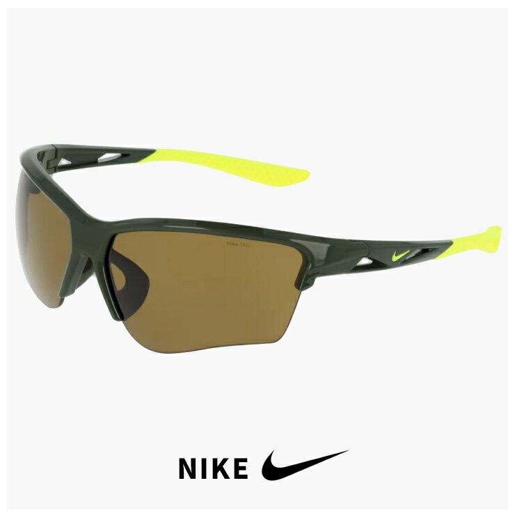 樂天商城 - ナイキ サングラス NIKE WINDTRACK RELAY LB E IO1363 355 NIKE メンズ レディース ユニセックス モデル ウインドトラック・リレー ランニング 陸上 自転車 サイクリング uvカット スポーツサングラス ハーフリム ティント レンズ tint MATTE SEQUOIA / TERRAIN TINT