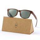 日本製 サングラス PLAGLA pg-03 BROWN GREEN プラグラ メンズ レディース ユニセックス モデル uvカット 鯖江 おしゃれ サステナブル SDGs エシカル ファッション 商品 消費 エコ ウェリントン 型 茶色 ブラウン フレーム(4)