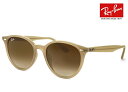 レイバン レディース サングラス rb4305f 6166/13 53mm Ray-Ban 616613 HIGHSTREET ハイストリート ボストン ラウンド型 丸型 rb2180f 後継モデル