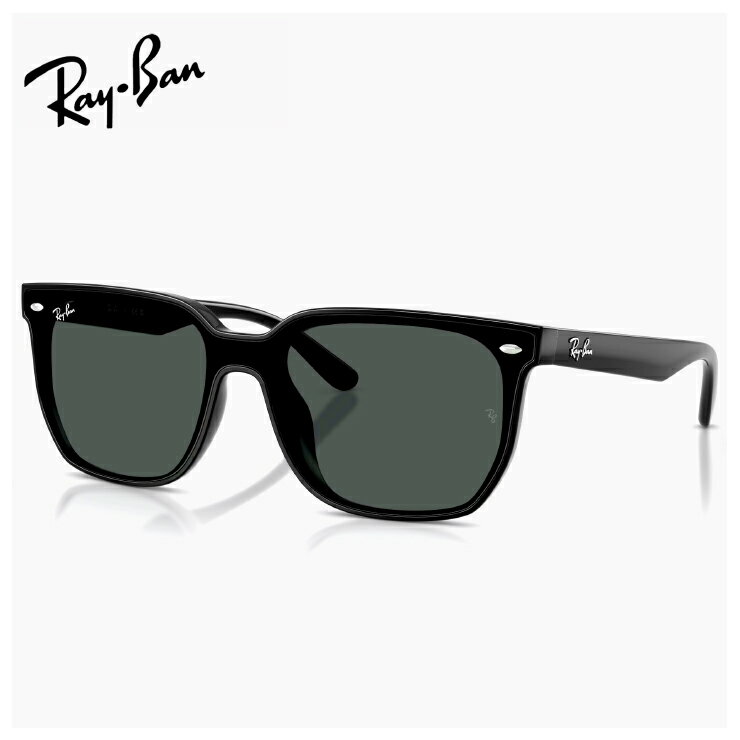Rakuten - 大きめ レイバン サングラス rb4466d 601/87 Ray-Ban 60187 メンズ レディース 大きい L サイズ 幅広 幅 広い ワイド フレーム スクエア ウェリントン型 ブラック 黒縁 カラー フラット 1枚 レンズ アジアンフィット モデル