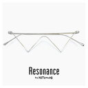 日本製 ワイヤーグラス レゾナンス BRIGHT c2 Silver / Resonance by METRONOME レゾナンス by メトロノーム / メン...