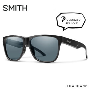 SMITH ߥ и󥰥饹 Lowdown 2 807 Black Polarized Gray lowdown2 и  󥰥饹   ȥ  ե졼