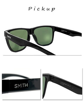 SMITH スミス 偏光サングラス 大きめ サイズ Lowdown XL2 807 Black polarized Gray Green 大きい XLサイズ 横幅 大きい 偏光 サングラス メンズ 男性用