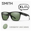 SMITH Lowdown XL2 サングラス 大きめサイズ スミス Matte Black ChromaPop Gray Green XLサイズ 横幅 大きい...