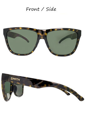 SMITH スミス 偏光サングラス 大きめ サイズ Lowdown XL2 p65 Vintage Tort Polarized Gray Green lowdownxl2 大きい XLサイズ 横幅 大きい 偏光 サングラス メンズ 男性用