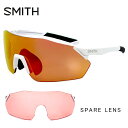 SMITH スミス サングラス pivlock reverb スペアレンズ付き リバーブ Matte White ChromaPop Red Mirror ch...