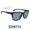 偏光サングラス SMITH スミス 偏光サングラス Shoutout CORE Matte Black Polarized Gray 140 M9 偏光 レンズ メンズ レディース ユニセックスモデル サングラス シャウトアウト スクエア ウェリントン 型 フレーム