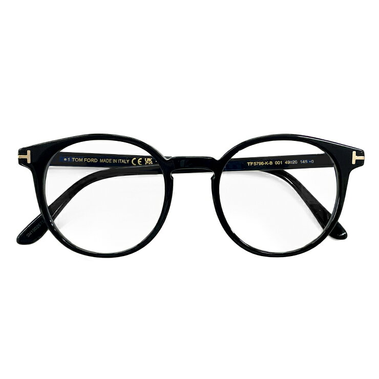 トムフォード メガネ FT5796-K-B 001 [ 度付き,ダテ眼鏡,老眼鏡 として対応可能 ] 眼鏡 TOM FORD tomford FT5796KB TF5796-K-B TF5796KB FT5796-K-B/V 度入り 度あり メンズ レディース ユニセックス uvカット ボストン 型 黒縁 黒ぶち フレーム 2