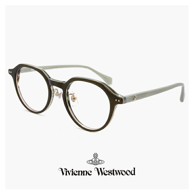 ヴィヴィアン ウエストウッド メガネ レディース 40-0008 c03 47mm Vivienne Westwood 眼鏡 女性 [ 度付き,ダテ眼鏡,クリアサングラス,老眼鏡 として対応可能な UVカット レンズ 付き ] 40-0008 ブランド クラウンパント型 フレーム オーブ アジアンフィット モデル