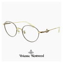 ヴィヴィアン・ウエストウッド ヴィヴィアン ウエストウッド レディース メガネ 40-0009 c02 48mm Vivienne Westwood 眼鏡 女性 [ 度付き,ダテ眼鏡,クリアサングラス,老眼鏡 として対応可能な UVカット レンズ 付き ] 40-0009 ボストン 型 丸メガネ メタル フレーム オーブ