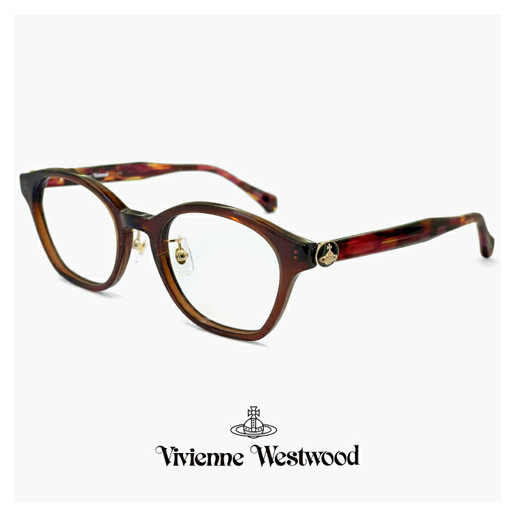 ヴィヴィアン・ウエストウッド レディース ヴィヴィアン ウエストウッド メガネ 40-0013 c02 49mm Vivienne Westwood 眼鏡 女性 [ 度付き,ダテ眼鏡,クリアサングラス,老眼鏡 として対応可能な UVカット レンズ 付き ] 40-0013 ウェリントン 型 黒縁 黒ぶち セル フレーム オーブ