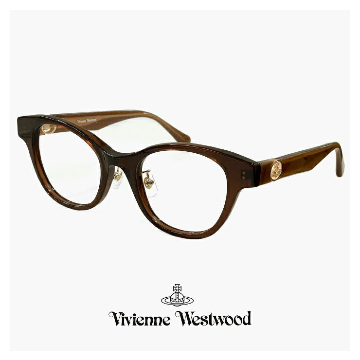 ヴィヴィアン ウエストウッド レディース メガネ 40-0014 c01 48mm Vivienne Westwood 眼鏡 女性 [ 度付き,ダテ眼鏡,クリアサングラス,老眼鏡 として対応可能な UVカット レンズ 付き ] 40-0014 ボスリントン 型 小顔 小物 セル フレーム オーブ