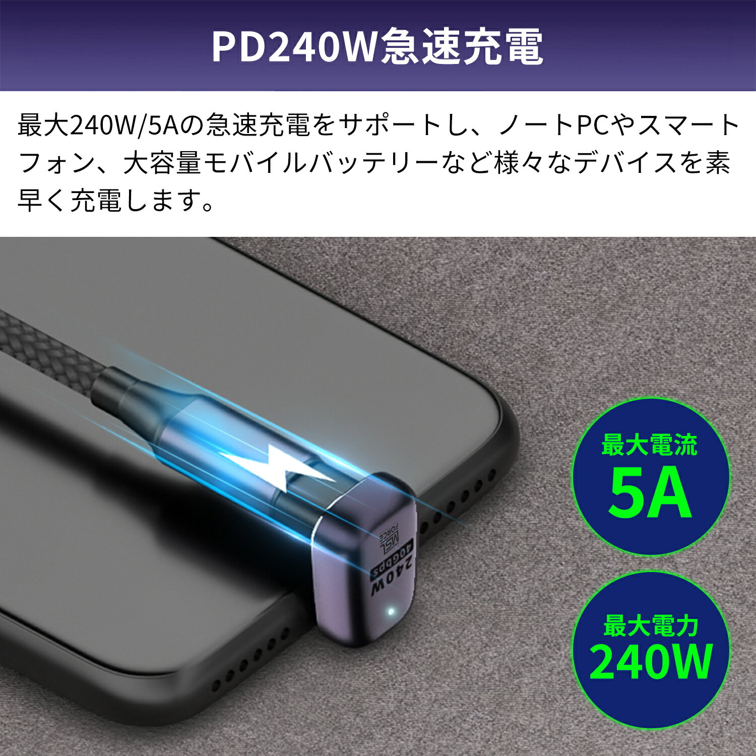 【2個目半額/3個目タダ】USB-C オス メ...の紹介画像3